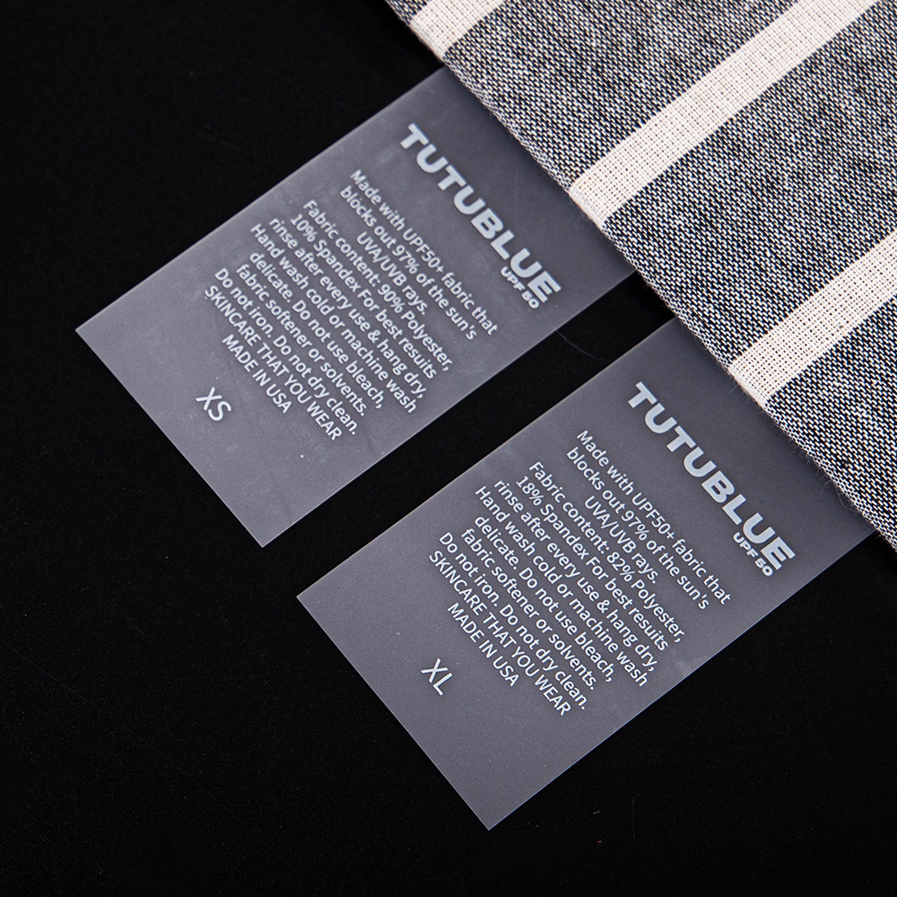 Custom Designed 3D Embossed Clothing TPU Label Sustainable Garment Accessories for Jackets 3D Printed Accessory