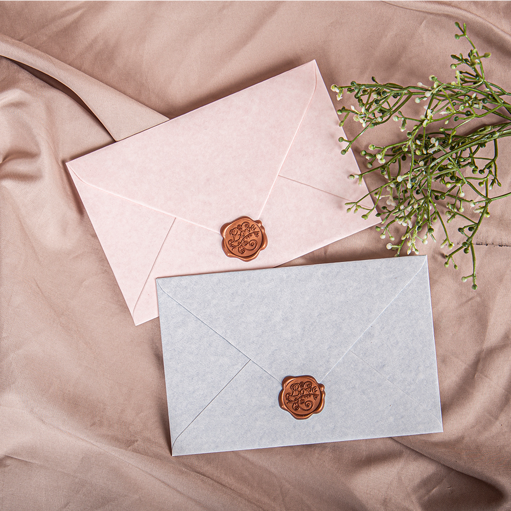 Debossed Special Art Paper Envelope Business Invitation Card Gift Card Packaging Envelopes Custom Paper Envelope With Wax