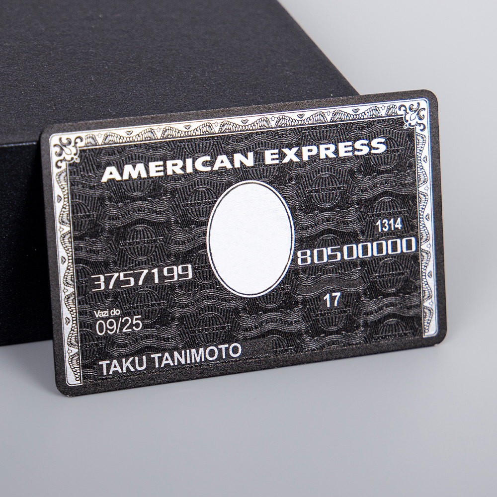 Custom Black PVC Business Card with NFC & RFID Screen Printed Visiting Card Magnetic Card