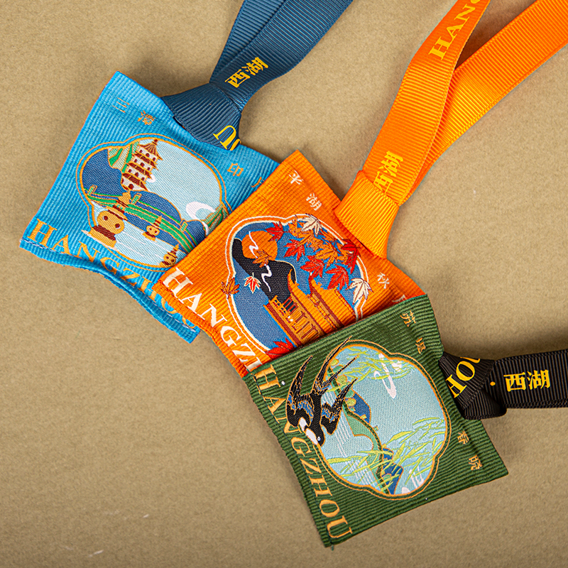 West Lake attractions incense packet scented sachet car incense packet closet incense packet companion gift incense hanging source manufacturers customized production