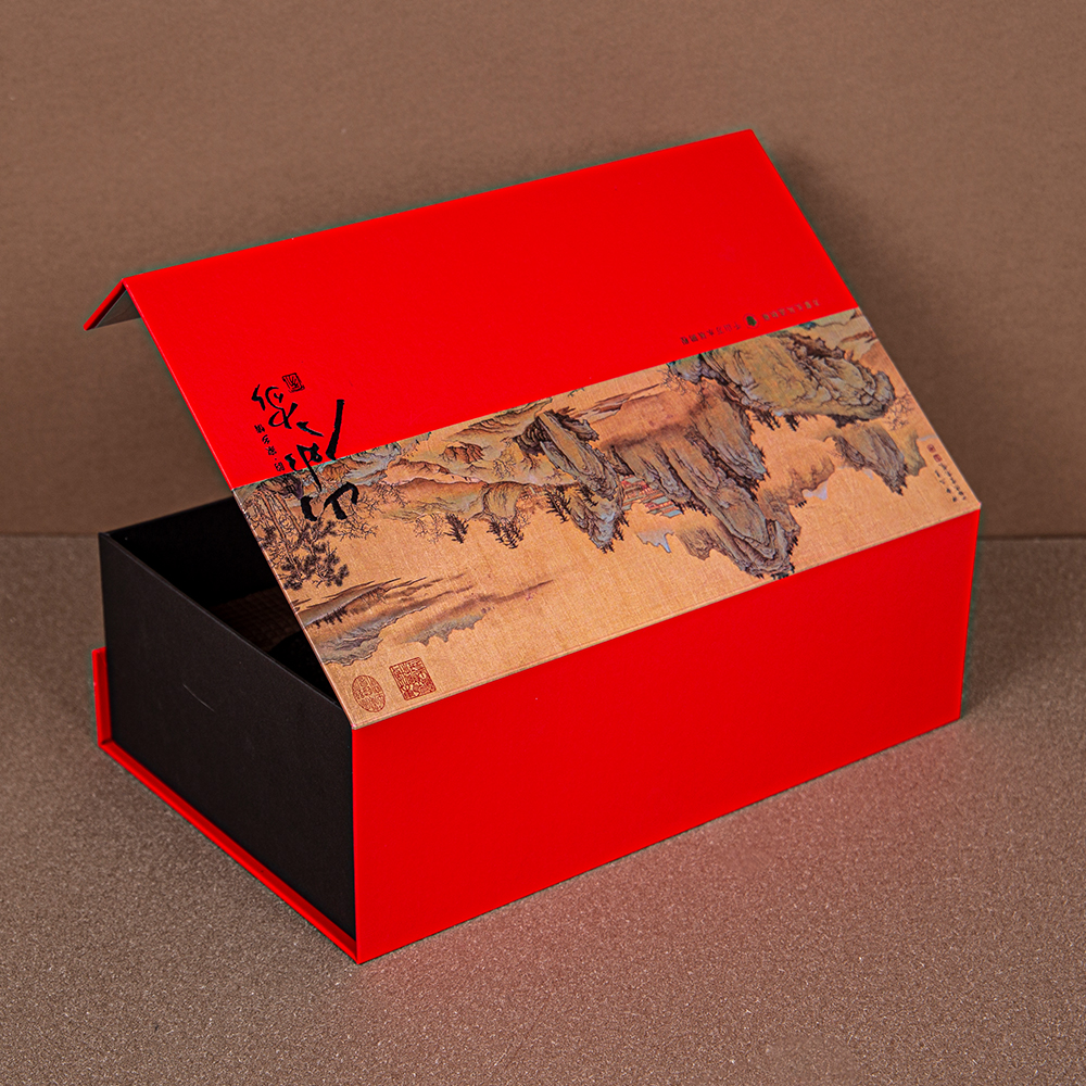 【Eastern Aesthetics】 Hidden within the box, this shade of Chinese red conceals a thousand years of refined elegance.