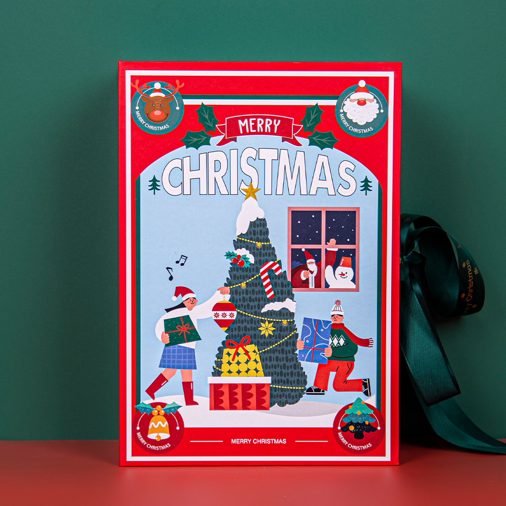 Christmas Gift Box in Book Form|Pack All the Holiday Cheer Inside a Book