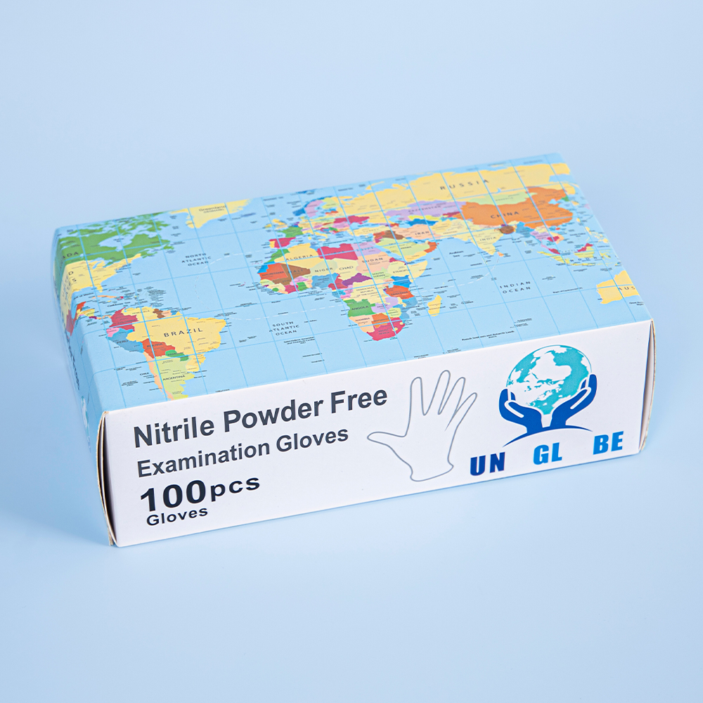Professional Packaging for Nitrile Gloves: A Look at This Cardboard Box